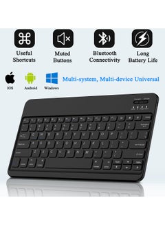 QPHWHFQ Keyboard Case with Mouse for Huawei MatePad SE 11 inch 2024, Detachable Magnetic Bluetooth Keyboard Case, Rechargeable Bluetooth, with Mouse, 3 Angle Adjustment  - Image 4