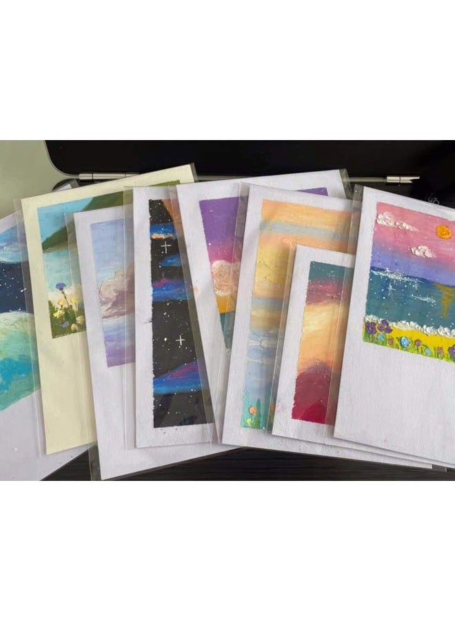 Delatanus 8-1/4 x 10-1/4 Inch Clear Cellophane Cello Bags-Fits 8x10 Inch Prints Photos Cards Candy Treats Cookie Clear Plastic Sleeves-100 Pcs - Image 3