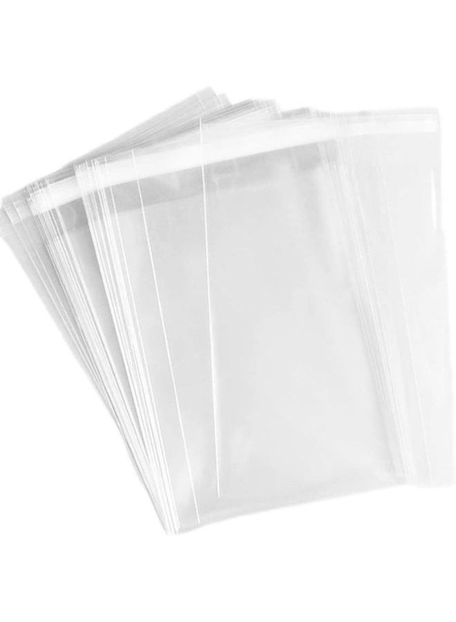 Delatanus 8-1/4 x 10-1/4 Inch Clear Cellophane Cello Bags-Fits 8x10 Inch Prints Photos Cards Candy Treats Cookie Clear Plastic Sleeves-100 Pcs - Image 1