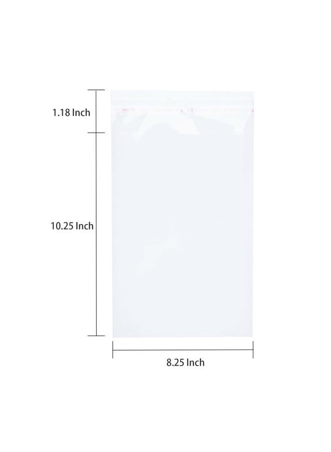 Delatanus 8-1/4 x 10-1/4 Inch Clear Cellophane Cello Bags-Fits 8x10 Inch Prints Photos Cards Candy Treats Cookie Clear Plastic Sleeves-100 Pcs - Image 2