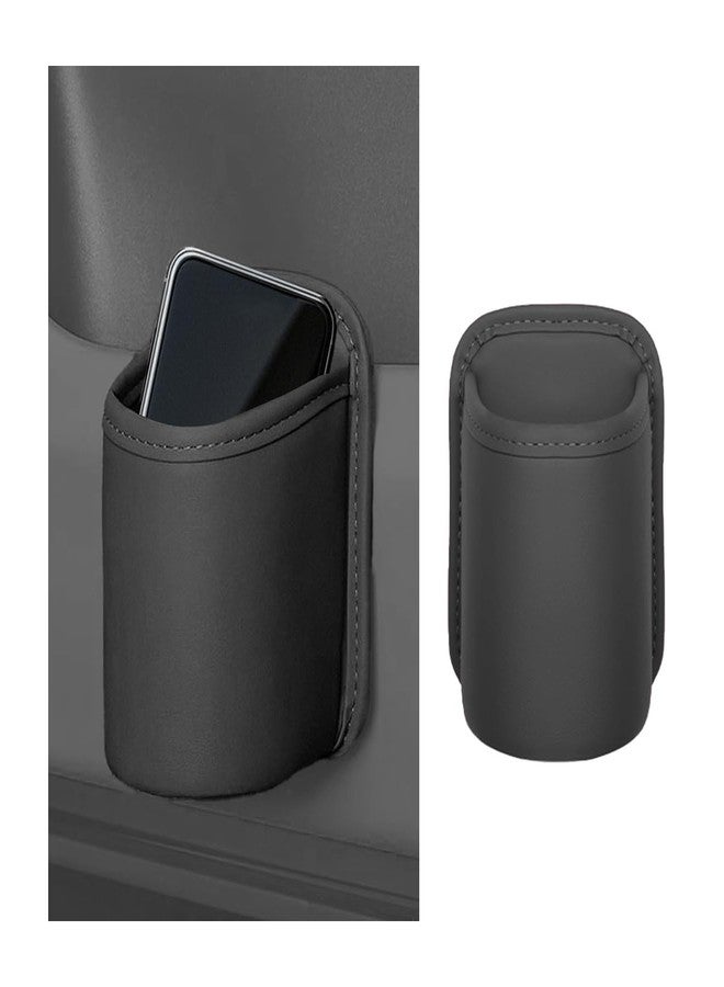 Sandfren Large Car Door Cup Holder, Clip On Vehicle Seat Side Hanging Cup Drink Holder, Automotive Interior Water Bottle Organizer Mount Accessories, Universal for SUV Sedan Truck (Black) - Image 1