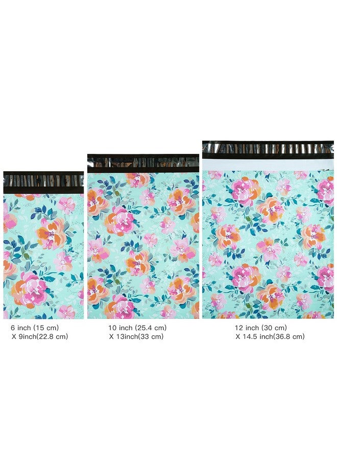 RUSPEPA Poly Mailers Shipping Bags Spring Flower Design 2.3 And 3 Mil Heavy Duty Self Seal Mailing Envelopes 30 Pack 6 X 9 10 X 13 12 X 14.5 Inches  - Image 5