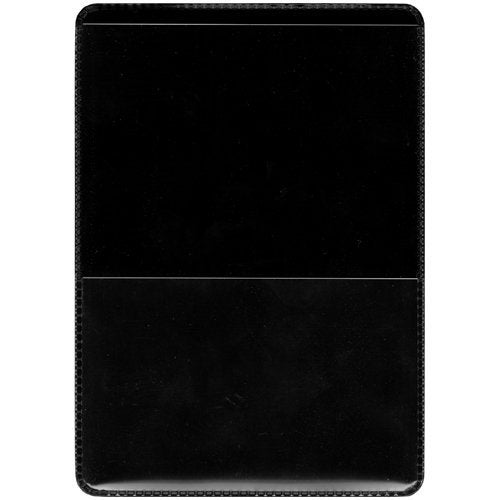 STORE SMART StoreSMART Black Auto Insurance and Registration Card Holder – Dual-Pocket 4″ × 5⅝″ Protector Durable Vinyl Wallets for Vehicle Car, Insurance Cards, Business Cards, IDs, Organizers - 2 Pack - Image 2