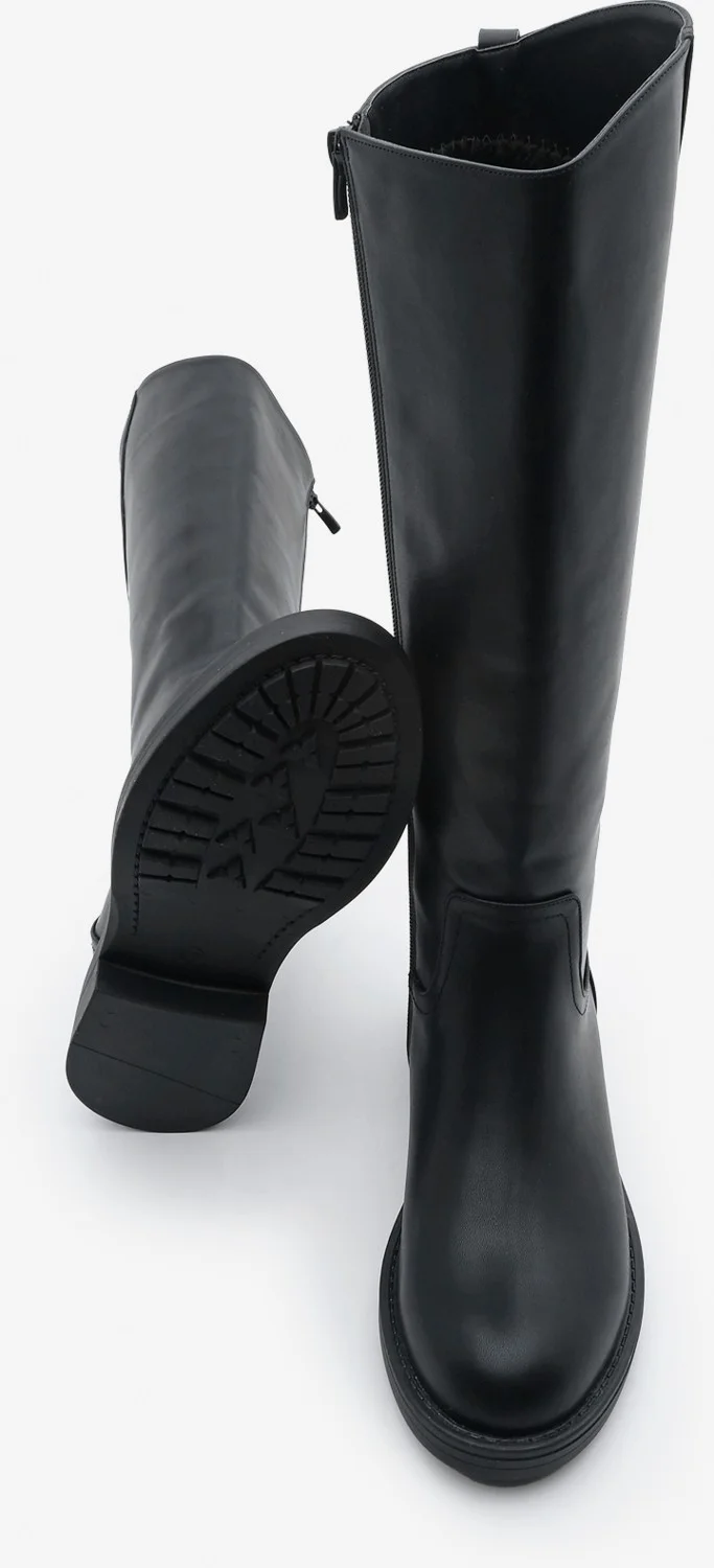 MARJIN Women's Side Zipper Casual Boots Sirante