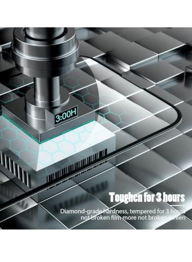 TIGER iPhone 13 Mini Tempered Glass 3 Pack Clear Screen Protector Set – Anti-Spy, Scratch Resistant, Full Coverage, iPhone 13 Mini 5.42 Inch - Image 3