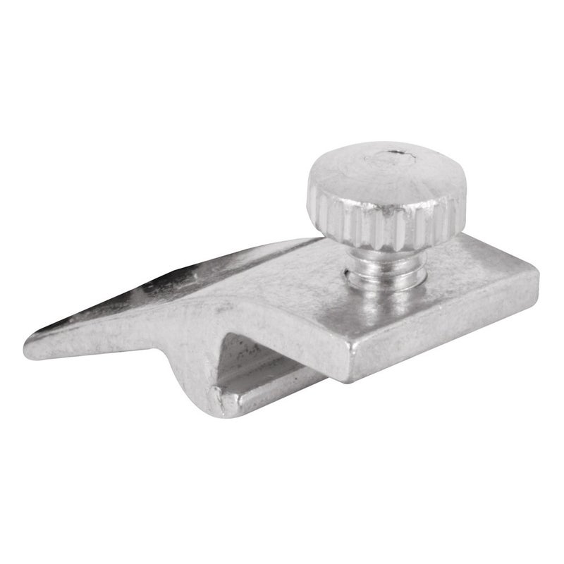PrimeLine T 8726 Storm Door Panel Clip with Screws 516 In Aluminum 8 Pack