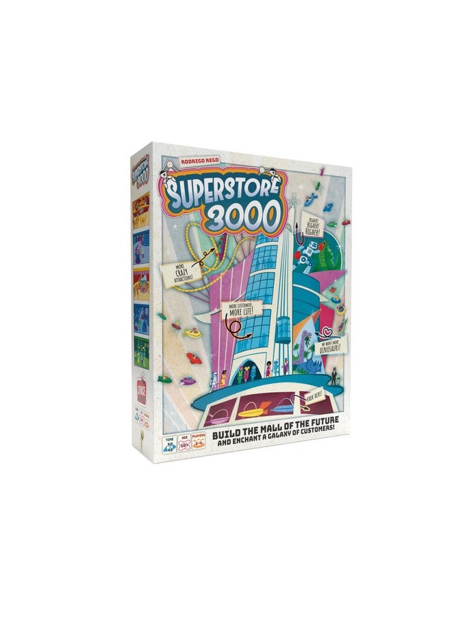 Space Cowboys Superstore 3000 Board Game - Build Your Dream Mall in Space! Strategy Game, Fun Family Game for Kids & Adults, Ages 10+, 2-4 Players, 30-45 Minute Playtime, Made by Space Cowboys - Image 1