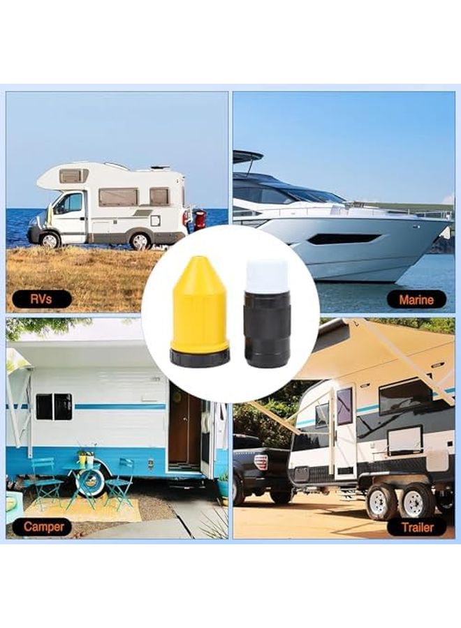 50 Amp RV Power Cord Twist Lock Plug With Boot Cover NEMA SS2 50R Female Connector - Image 5