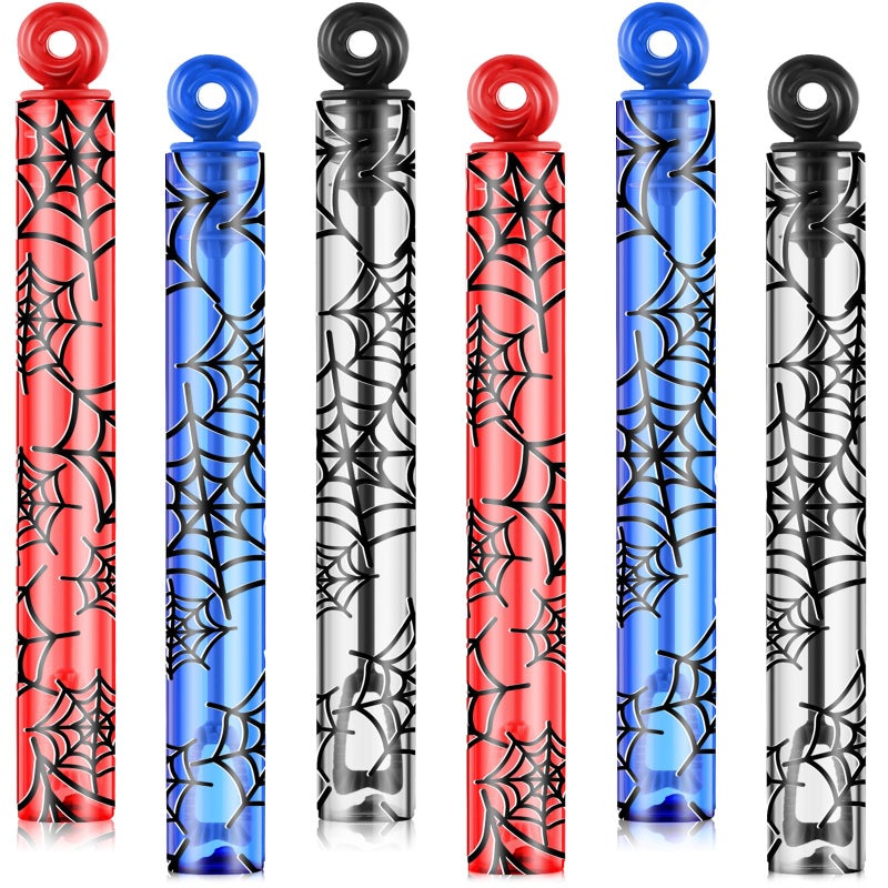Rotatingpals 20 Pcs Spider Web Bubble Wands Bubbles Party Favors for Adult Summer Activity Birthday Gifts Prizes Carnival Goody Bag Stuffers Wedding Supplies - Image 3
