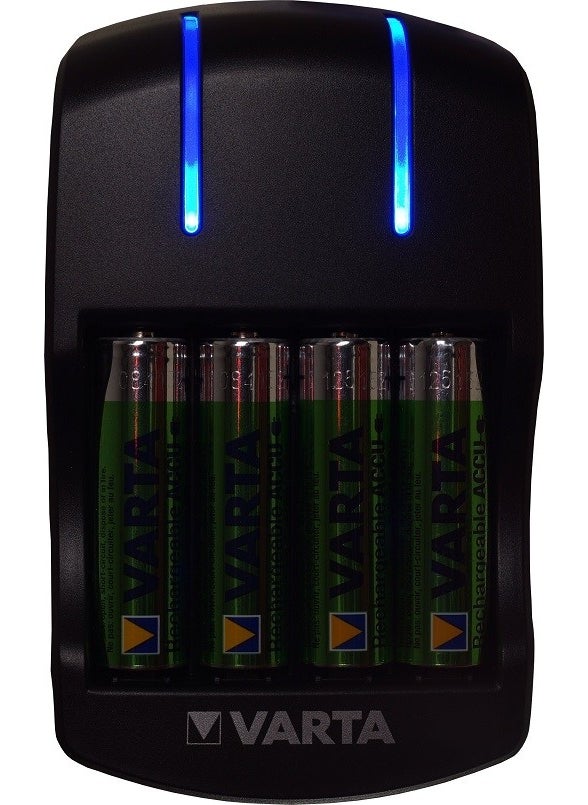 Plug Battery Charger Compatible with 4 Aa, AAA Batteries