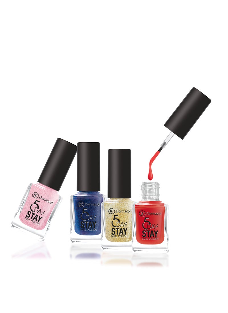 Dermacol - Longlasting Nail polish 5 Days Stay No.11 Princess Rule - Image 1