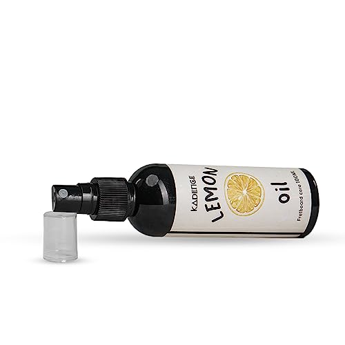Kadence KOIL-LMN Lemon Oil | Guitar Fretboard Cleaner, Conditioner & Polish | For Rosewood & Ebony | 100 ml Spray - Image 2