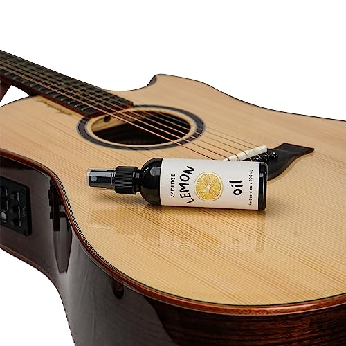 Kadence KOIL-LMN Lemon Oil | Guitar Fretboard Cleaner, Conditioner & Polish | For Rosewood & Ebony | 100 ml Spray - Image 3