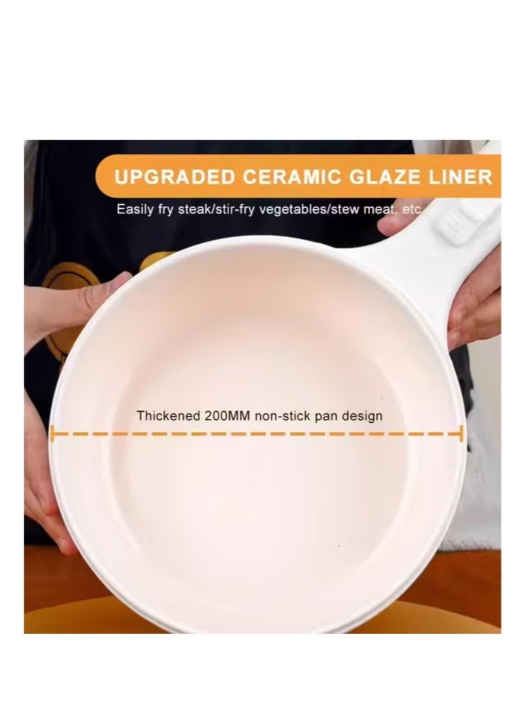 طباخ كهربائي محمول متعدد الوظائف ببطانة داخلية غير لاصقة للمنزل والمكتب الخارجي طباخ أرز صغير - Image 2