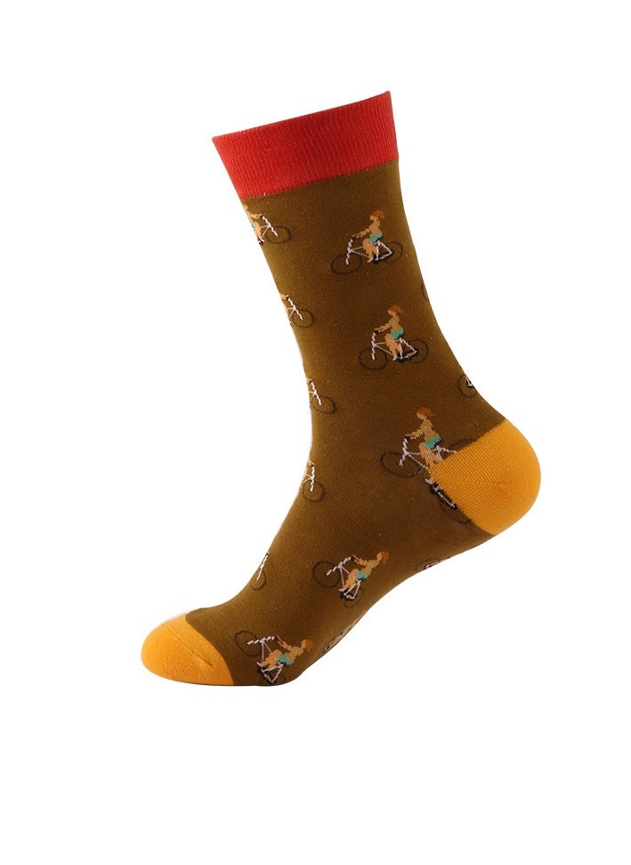 Generic - Unisex Absorb Sweat and Deodorize Socks 3 Pairs High Quality Socks One Size Fits All - Image 1