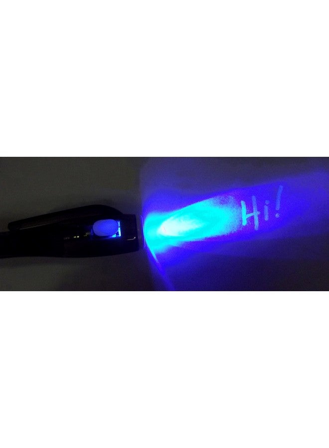 House of Marbles Invisible Ink Uv Light Spy Pen, For Kids Notebooks, With Magic Secret Message Writing - Image 3