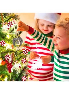 BASEMMAHER BASEMMAHER Christmas Ornament Hooks Candy, 20 Pieces Ornament Hooks Candy Bead Wire Ornament Hooks Christmas Ornament Hangers Christmas Tree Decorating Hangers for Christmas Tree Decoration  - Image 4