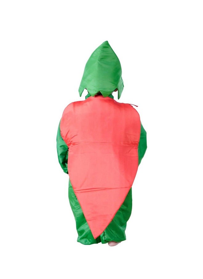 بوك ماي كوستيوم زي تنكري للأطفال من BookMyCostume، مصنوع من الجزر والخضراوات، مناسب للأطفال من عمر 7 إلى 8 سنوات  - Image 4