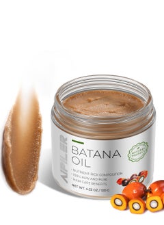 Oil AIPILER Dr. Sebi Raw Batana Oil from Honduras,Unrefined, Organic and Natural Ingredients - Promotes Hair Growth and Thickness for Men & Women, 100% Pure, 4.2 OZ  - Image 1
