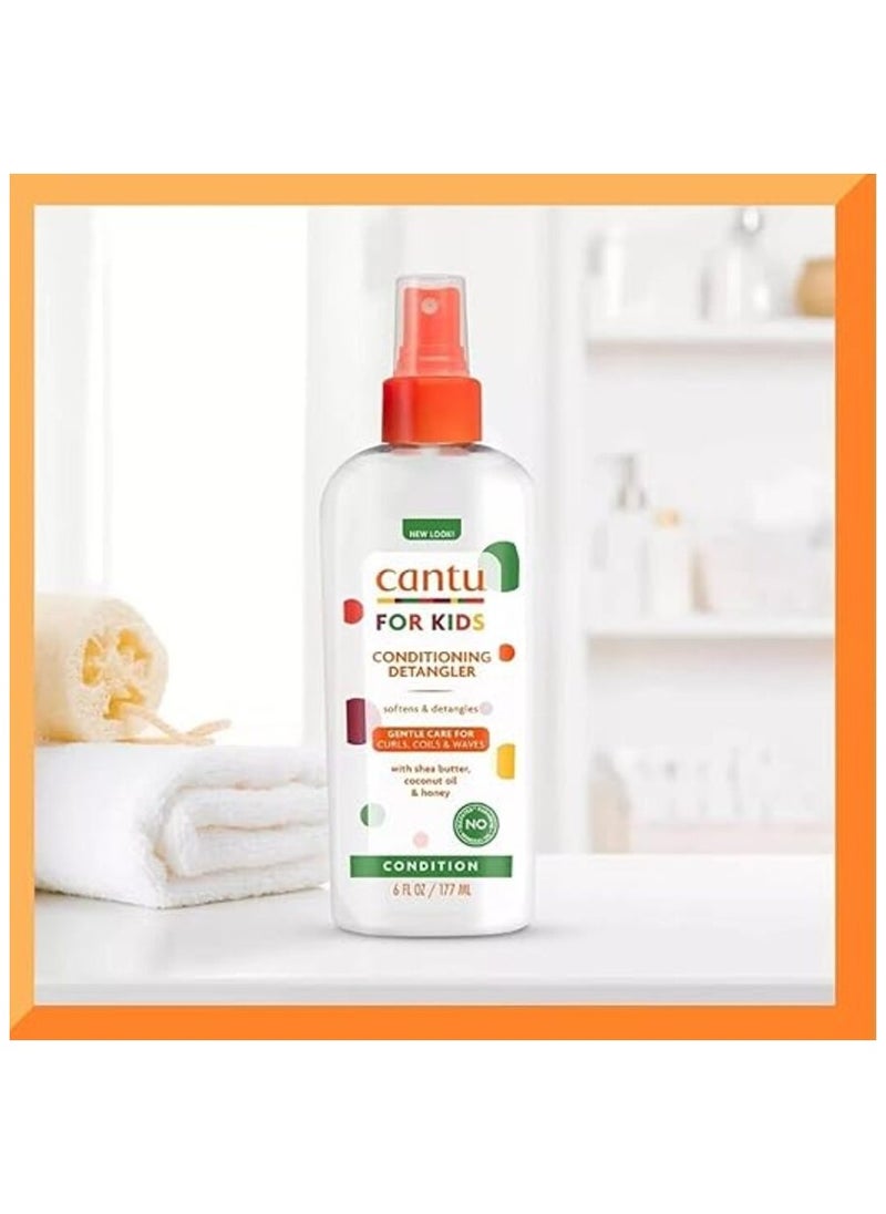 Cantu Cantu Shea Butter Conditioning Detangler For Kids 177 ML  - Image 2
