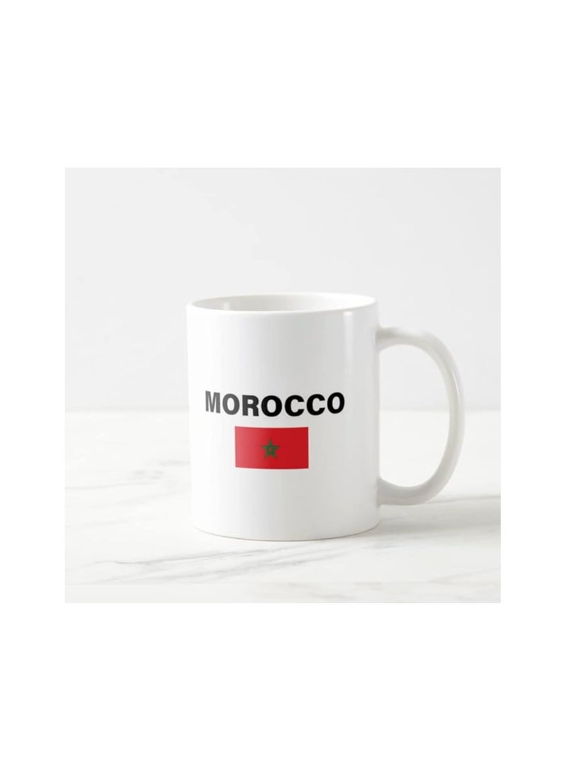Morocco Sports Fans Printed Coffee Mugs For Moroccan Fans - Image 2