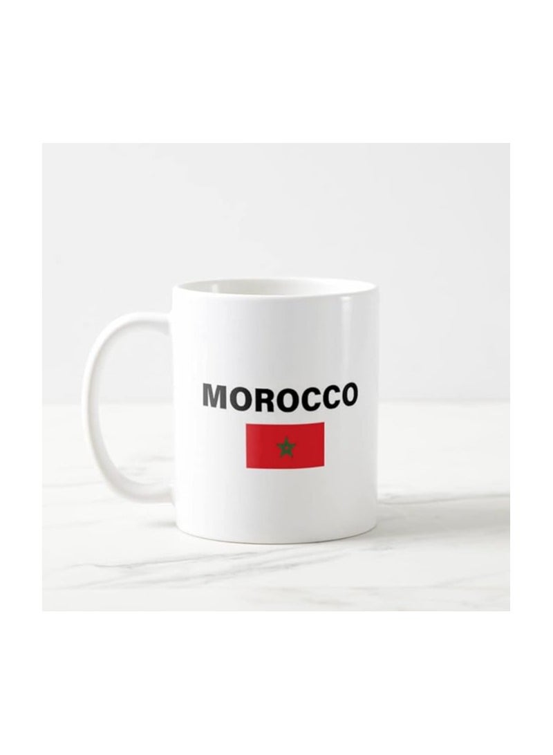 Morocco Sports Fans Printed Coffee Mugs For Moroccan Fans - Image 3