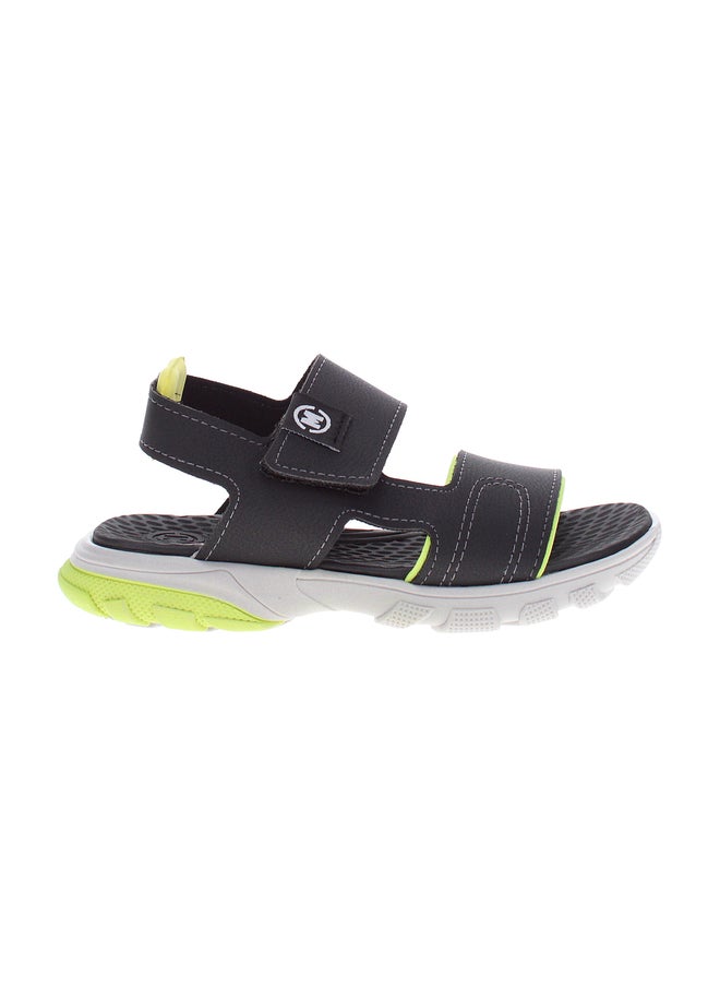 Back Strap Sandals with Hook and Loop Closure