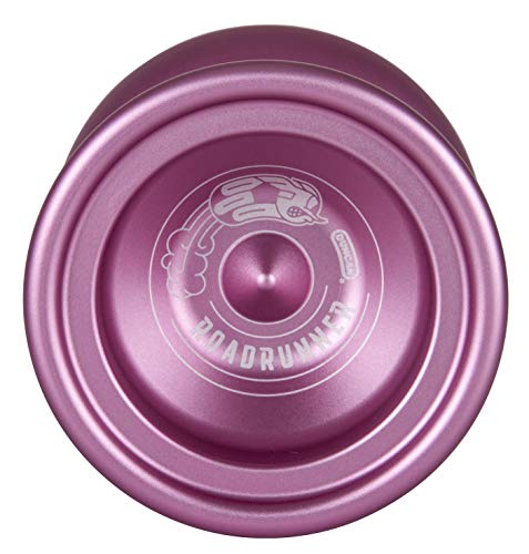 Duncan Toys Roadrunner YoYo Unresponsive Expert Level YoYo Concave Bearing and Aluminum Body Pink - Image 1