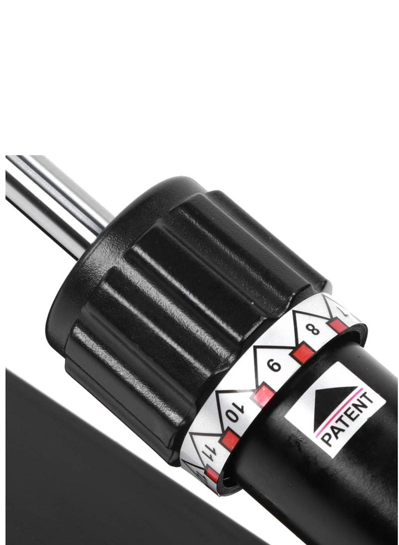 الكوتش آلة التجديف المنزلية، متعددة الوظائف وقابلة للطي وقابلة للتعديل، آلة تجديف هوائية للياقة البدنية المنزلية مع مؤشرات رقمية لصالات الألعاب الرياضية الخاصة وتدريبات القوة - Image 4