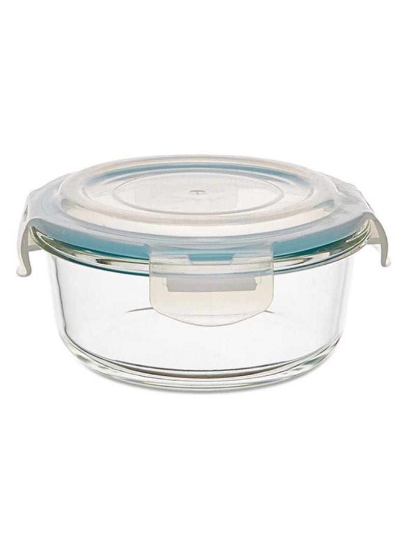 Cloc Round Glass Food Container 620 Ml 14 9 X 6 2 Cm