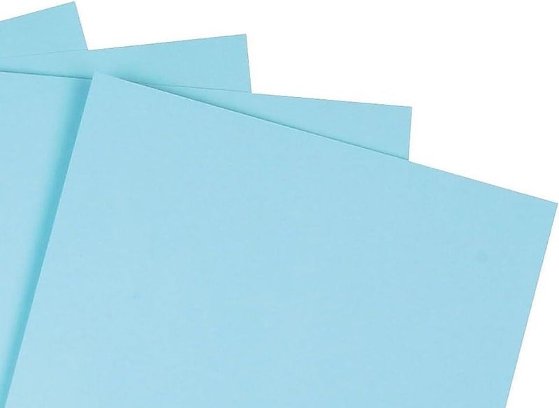 Staples Cover Stock Paper 67 lbs 8.5-Inch x 11-Inch Blue 250/Pack - Image 3