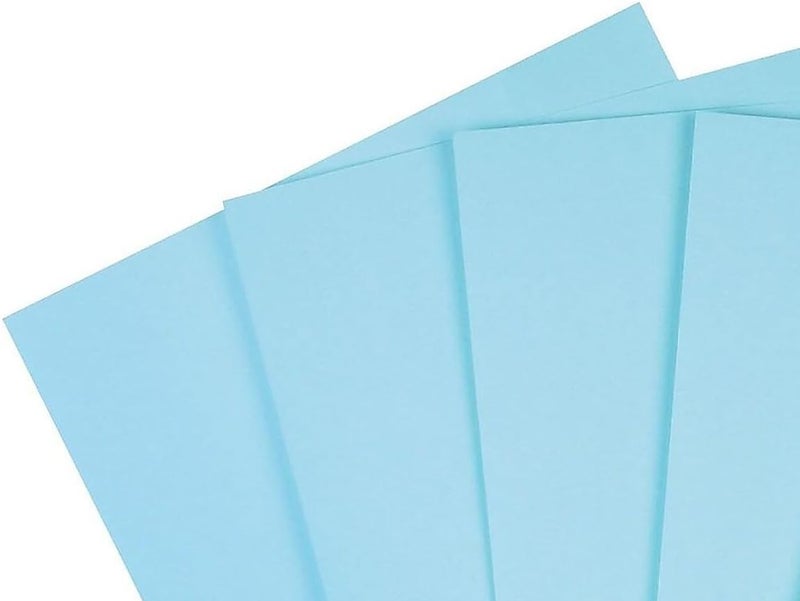 Staples Cover Stock Paper 67 lbs 8.5-Inch x 11-Inch Blue 250/Pack - Image 2