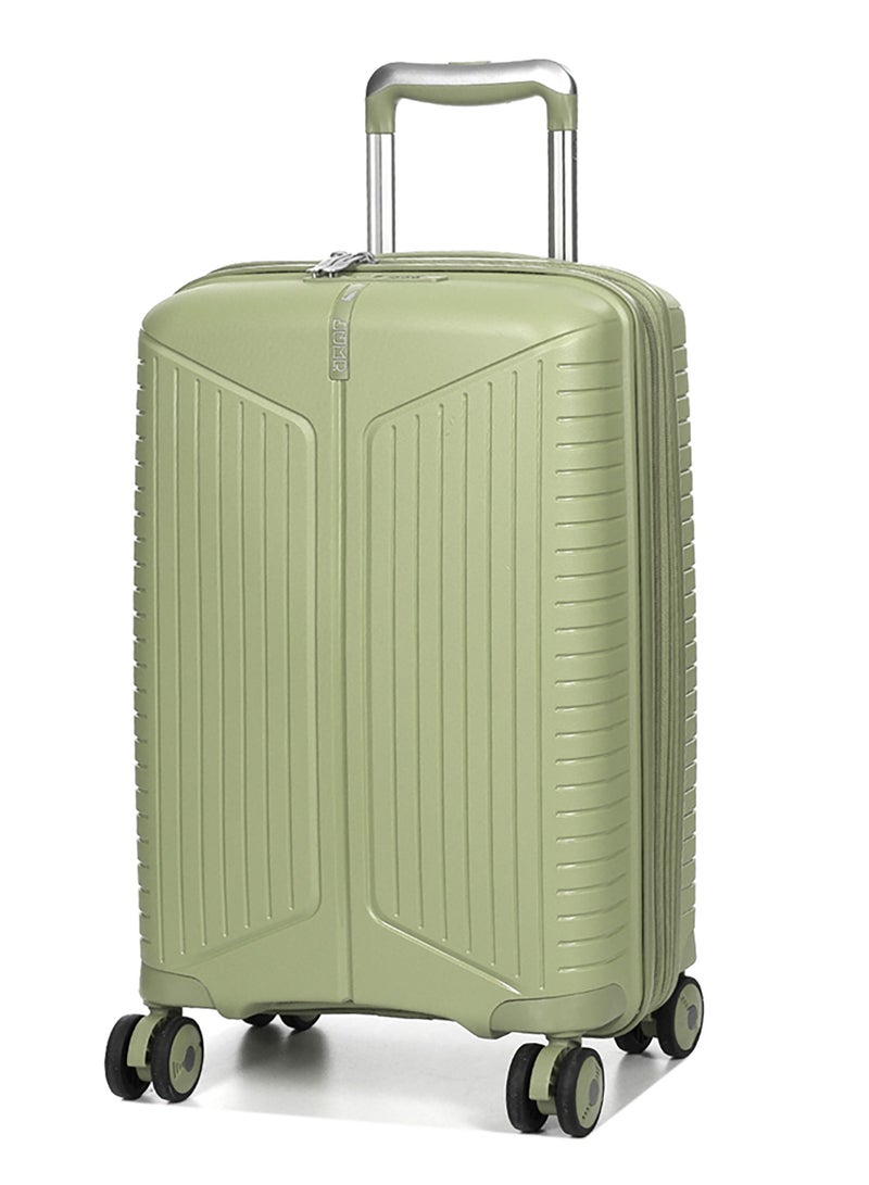 Jump Evae Polypropylene Expandable Carry-on Suitcase Luggage Trolley, Carry-on 55 cm, Hardside - Image 1
