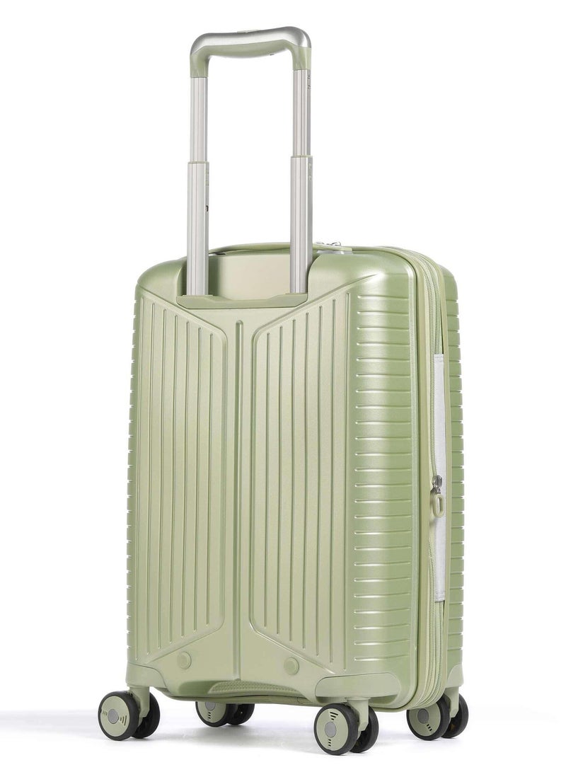 Jump Evae Polypropylene Expandable Carry-on Suitcase Luggage Trolley, Carry-on 55 cm, Hardside - Image 2