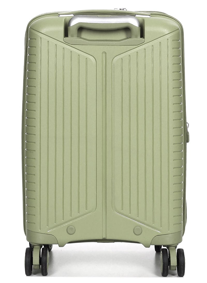 Jump Evae Polypropylene Expandable Carry-on Suitcase Luggage Trolley, Carry-on 55 cm, Hardside - Image 5