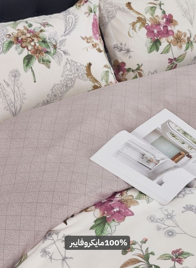 Inrest Home Inrest Jessica Duvet Cover Set (Without Filling) Microfibre 100% King Size 230x250 cm - 3 Pieces - Image 2