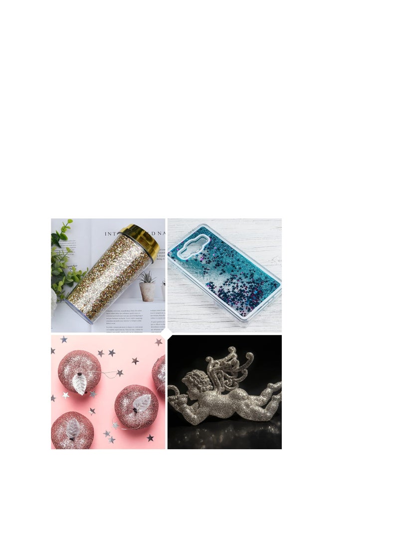 Sadaf Ultra Fine Glitter Powder Metallic  Glitter PET Flakes Crafts Sequins, for craft decoration, make your life colourfull - Image 5