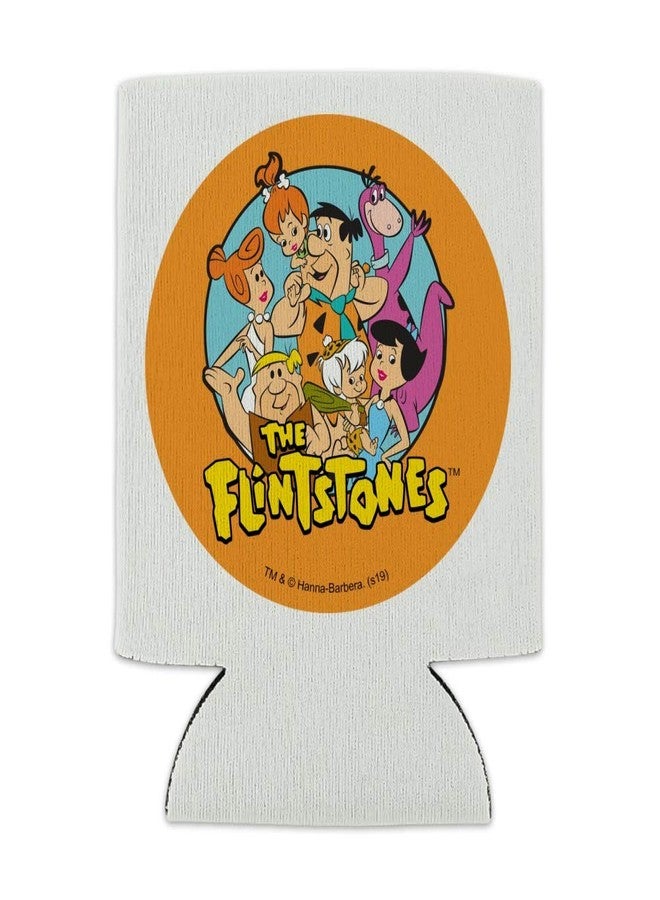 GRAPHICS & MORE The Flintstones Group Can Cooler - Drink Sleeve Hugger Collapsible Insulator - Beverage Insulated Holder - Image 2