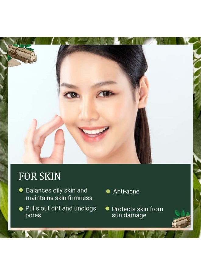 INDUS VALLEY Bio Organic 100% Natural Licorice Root Powder for Skin Whitening & for Hair - Image 5