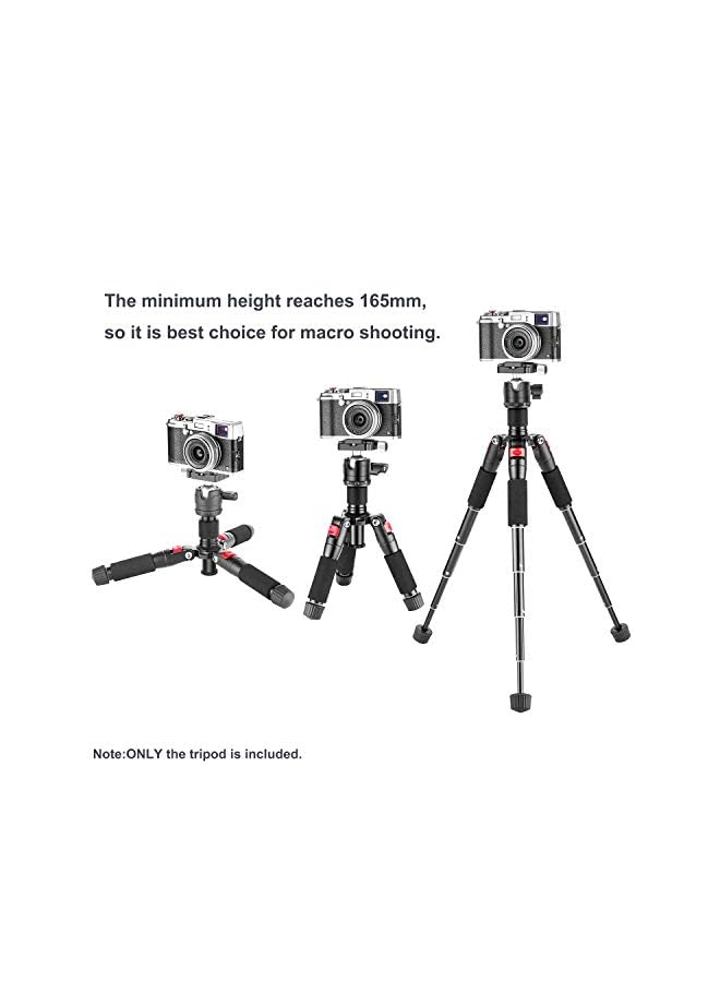 Neewer Portable Desktop Mini Tripod - Aluminum Alloy 20 Inches/ 50 Centimeters With 360 Degree Ball Head, 1/4 Inch Quick Shoe Plate For Dslr Camera Video Camcorder, Load Up To 11 Pounds/5 Kilograms  - Image 3