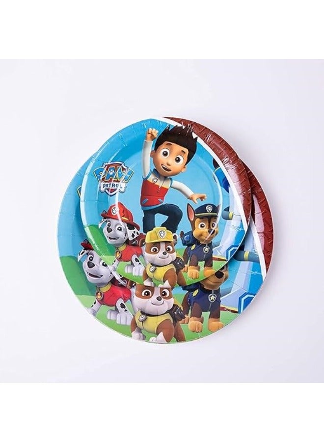 Children's Birthday Party Supplies, Birthday Decoration Supplies Set, Children's Birthday Themed Tableware with Cutlery and Plates - Image 4