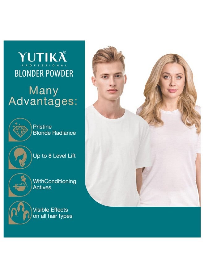 Yuthika Yutika Professional Blonder Powder For Hair Blonder Powder For Men Women, 60 Gm - Image 3