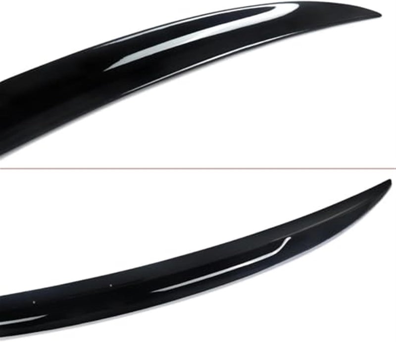 QASULER Glossy Black Rear Bumper Spoiler for 7 Series - Image 3