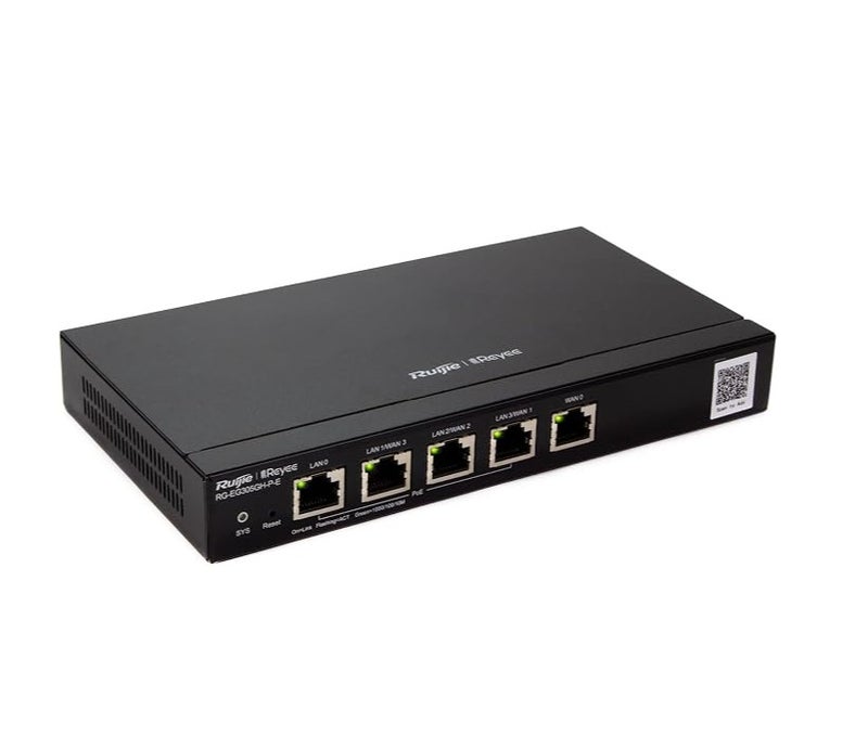 Ruijie RG-EG305GH-P-E-5-Port High Performance Cloud Managed PoE Office Router - Image 1