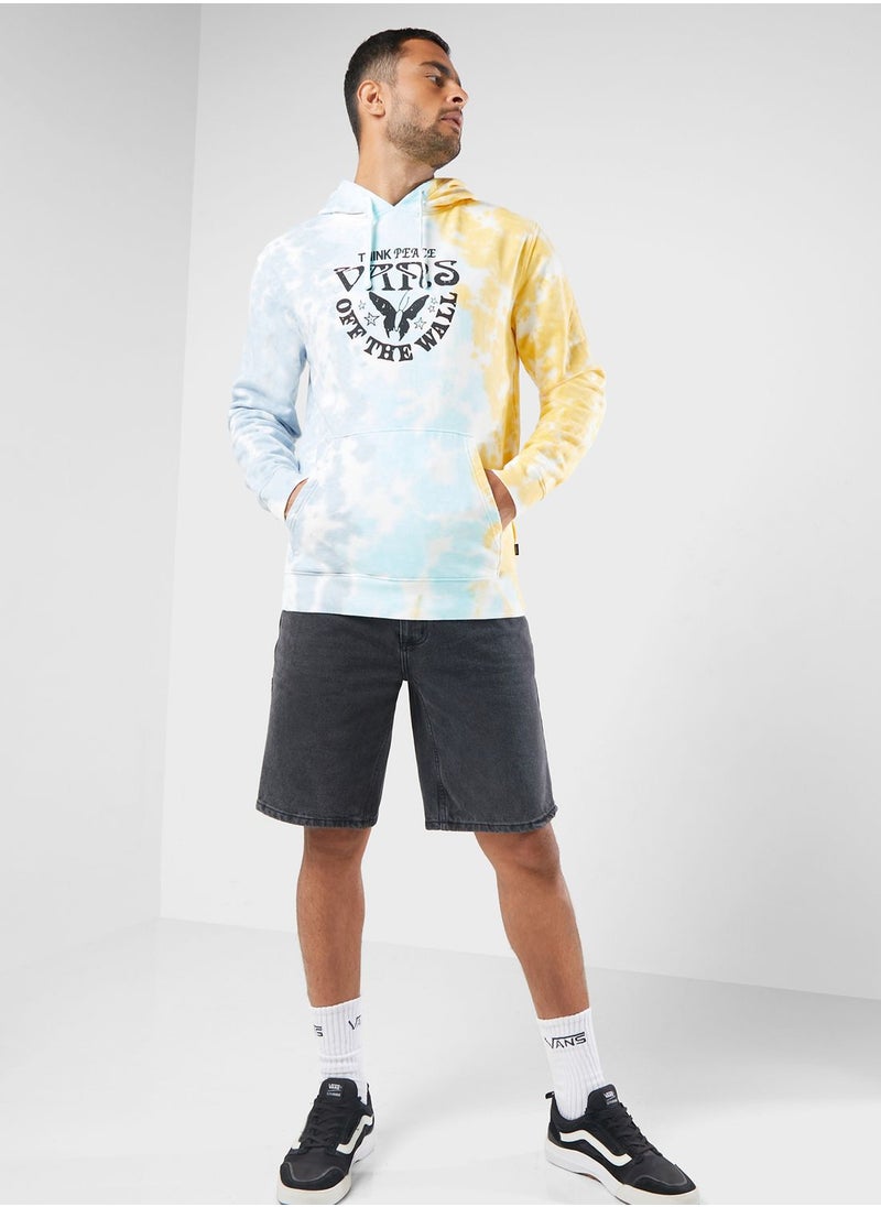 VANS - Happy Thoughts Tie Dye Sweatshirt - Image 1