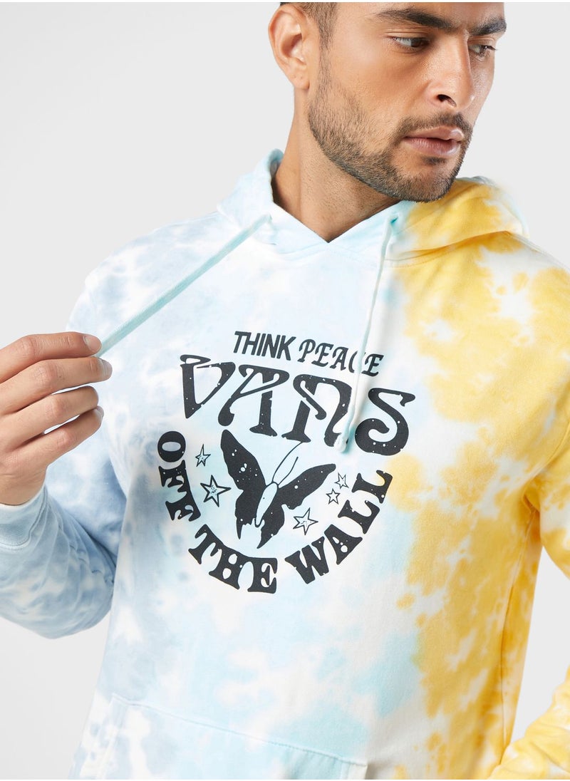 VANS - Happy Thoughts Tie Dye Sweatshirt - Image 1