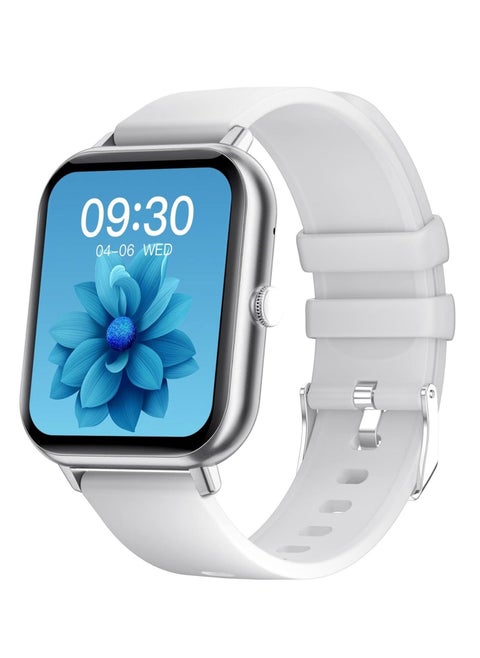 1.85-inch Smartwatch with Answer/Make Calls, Fitness Tracker Heart Rate Monitor, Sleep Monitor, Step Counter with 21 Sports Modes, IP68 Waterproof Smart Watch for Android/iPhones