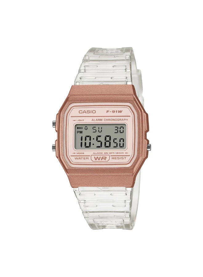 CASIO Resin Digital Wrist Watch F-91WS-7A3DF - Image 1