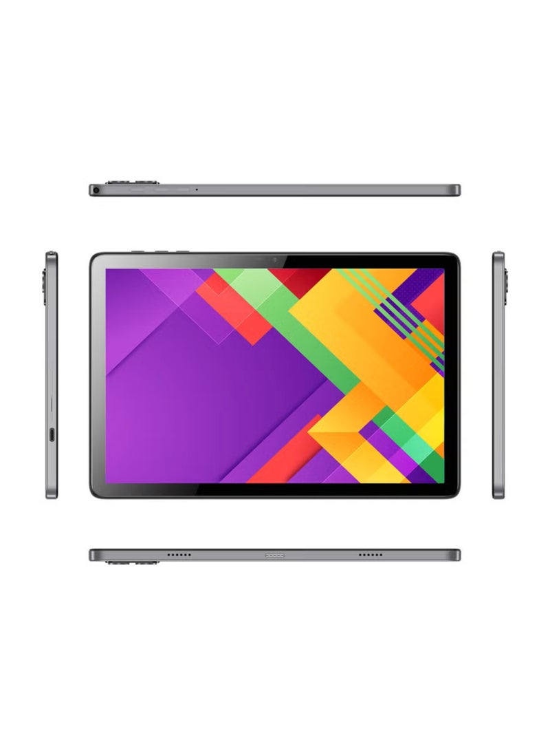 Oteeto Tab 10 Pro Plus Slim Design | 12GB RAM + 512GB ROM | Ultra-Fast Octa-Core | Dual SIM | 10.1'' Display | 5G Android Tablet | 8000mAh Powerhouse | Premium Performance & Style, Gray - Image 3