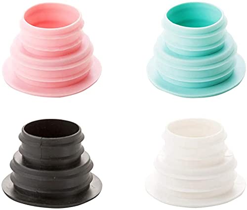 DHVSAM Dhvsam Silicone Drain Pipe Hose Sealing Plug, Washing Machine Plug Ring Hose Deodorant Sewer Seal Ring Clean Tool for Home Bathroom,Laundry Room,Kitchen,Floor Drain (Pack of 2, Random)  - Image 1